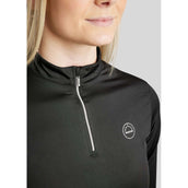 Montar Chemise Everly Crystal Logo Longues Manches Noir