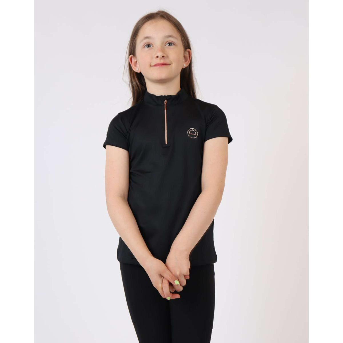 Montar Polo Everly Rosegold Junior Noir