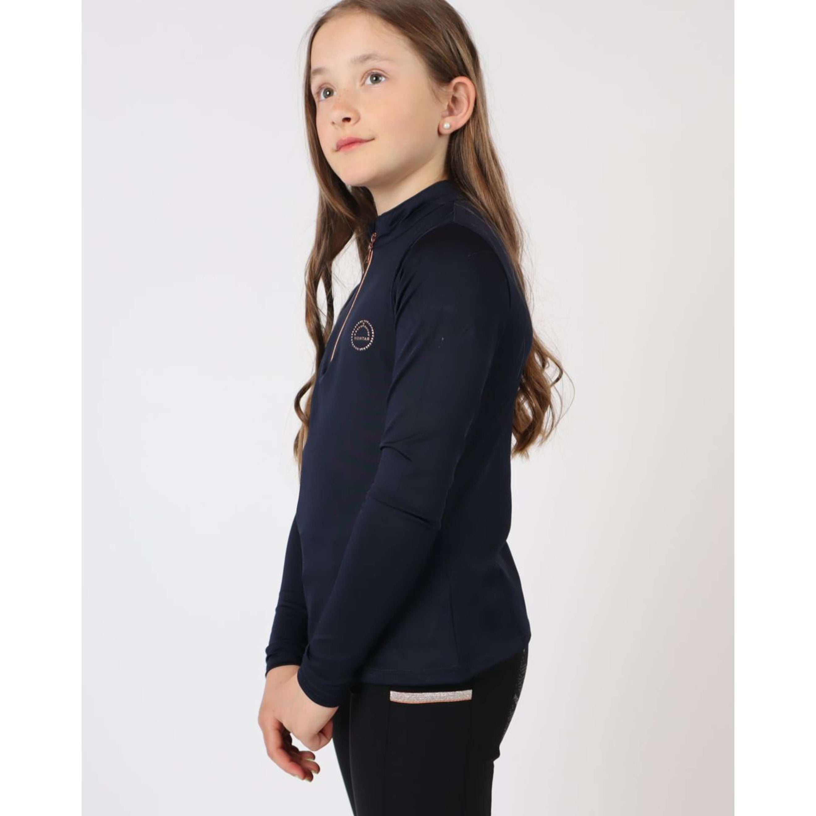 Montar Chemise Everly Rosegold Junior Longues Manches Marin Montar Chemise Everly Rosegold Junior Longues Manches Marin