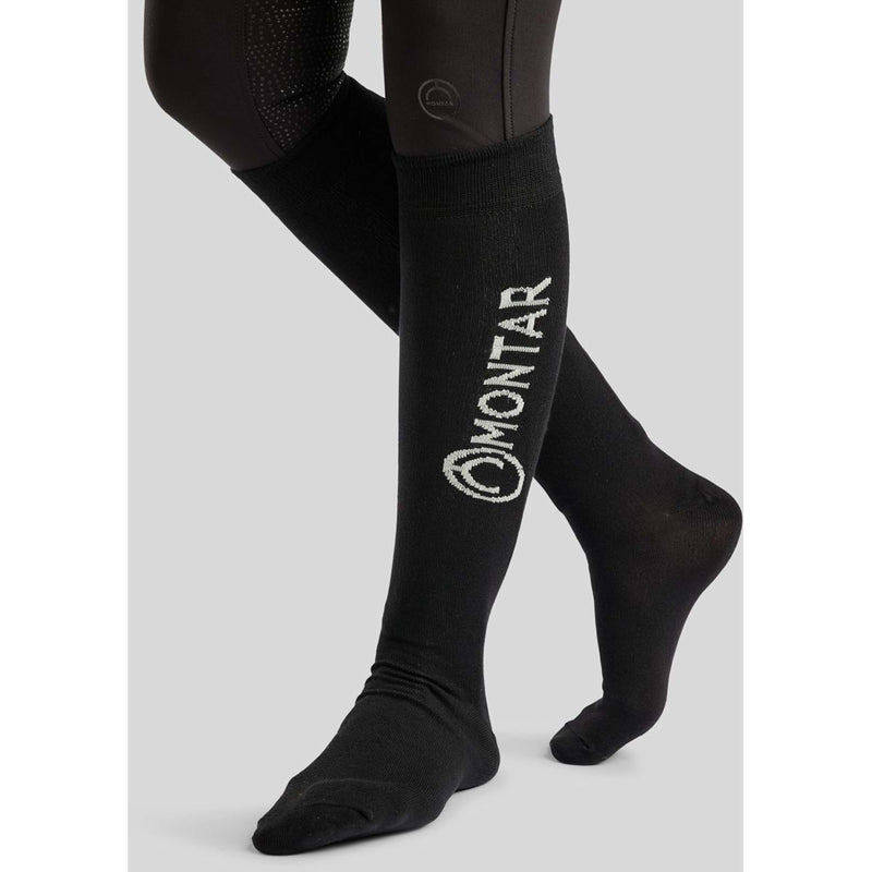 Montar Chaussettes avec Logo Noir