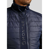 Montar Veste Emanuel Quilt Unisex Bleu Foncé