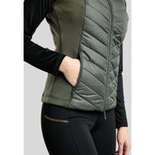 Montar Bodychauffant MoEverline Hybrid Detachable Hood Golden Quartz Crystals Forest Green