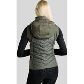 Montar Bodychauffant MoEverline Hybrid Detachable Hood Golden Quartz Crystals Forest Green