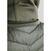 Montar Bodychauffant MoEverline Hybrid Detachable Hood Golden Quartz Crystals Forest Green
