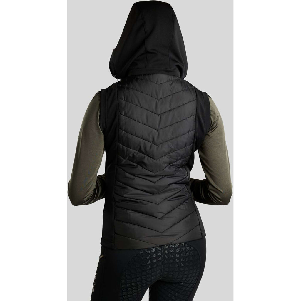 Montar Bodychauffant MoEverline Hybrid Detachable Hood Golden Quartz Crystals Noir