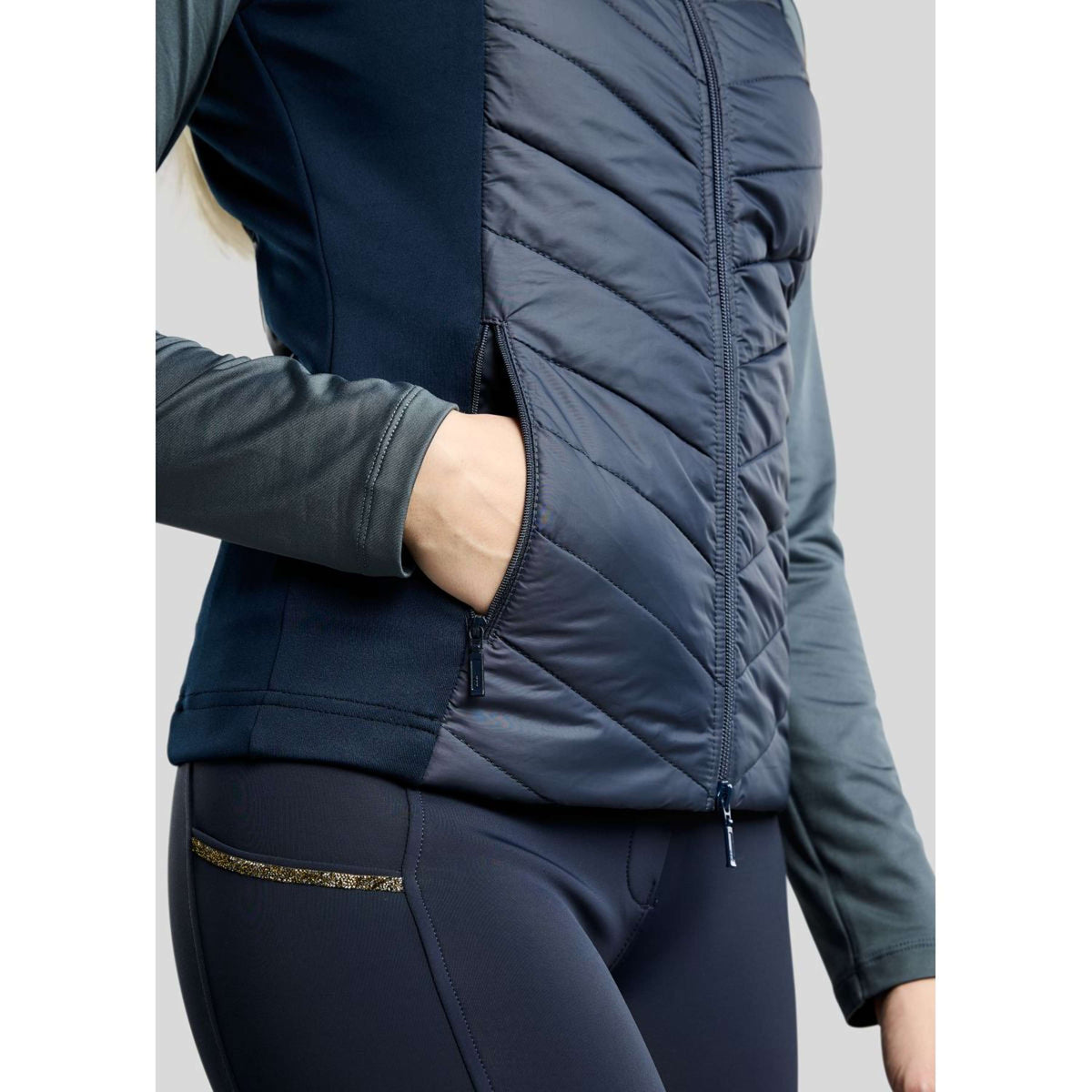 Montar Bodychauffant MoEverline Hybrid Detachable Hood Golden Quartz Crystals Marine