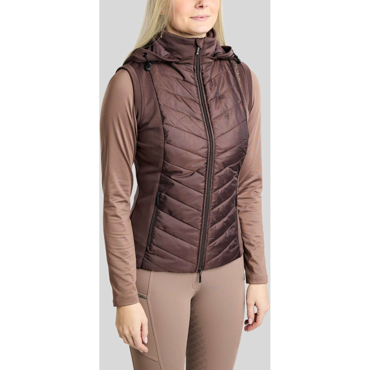 Montar Bodychauffant MoEverline Hybrid Detachable Hood Golden Quartz Crystals Black Peony