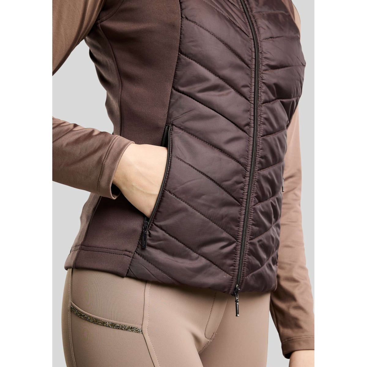 Montar Bodychauffant MoEverline Hybrid Detachable Hood Golden Quartz Crystals Black Peony