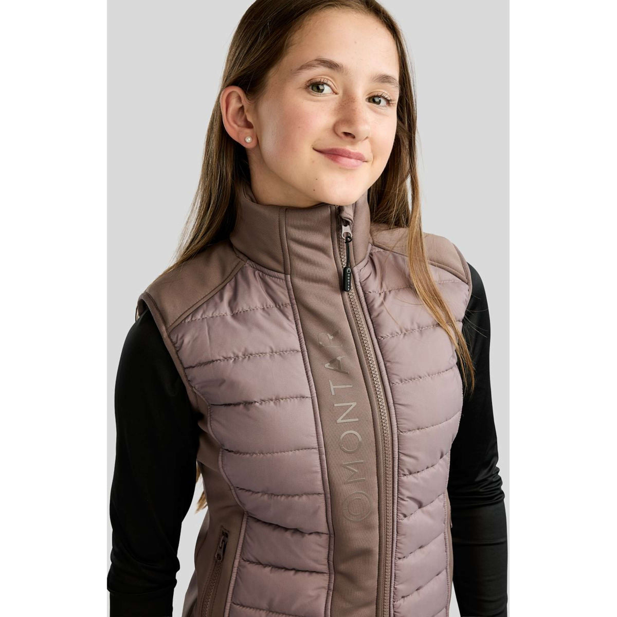 Montar Bodychauffant Emma Quilt Kids Nougat Brown