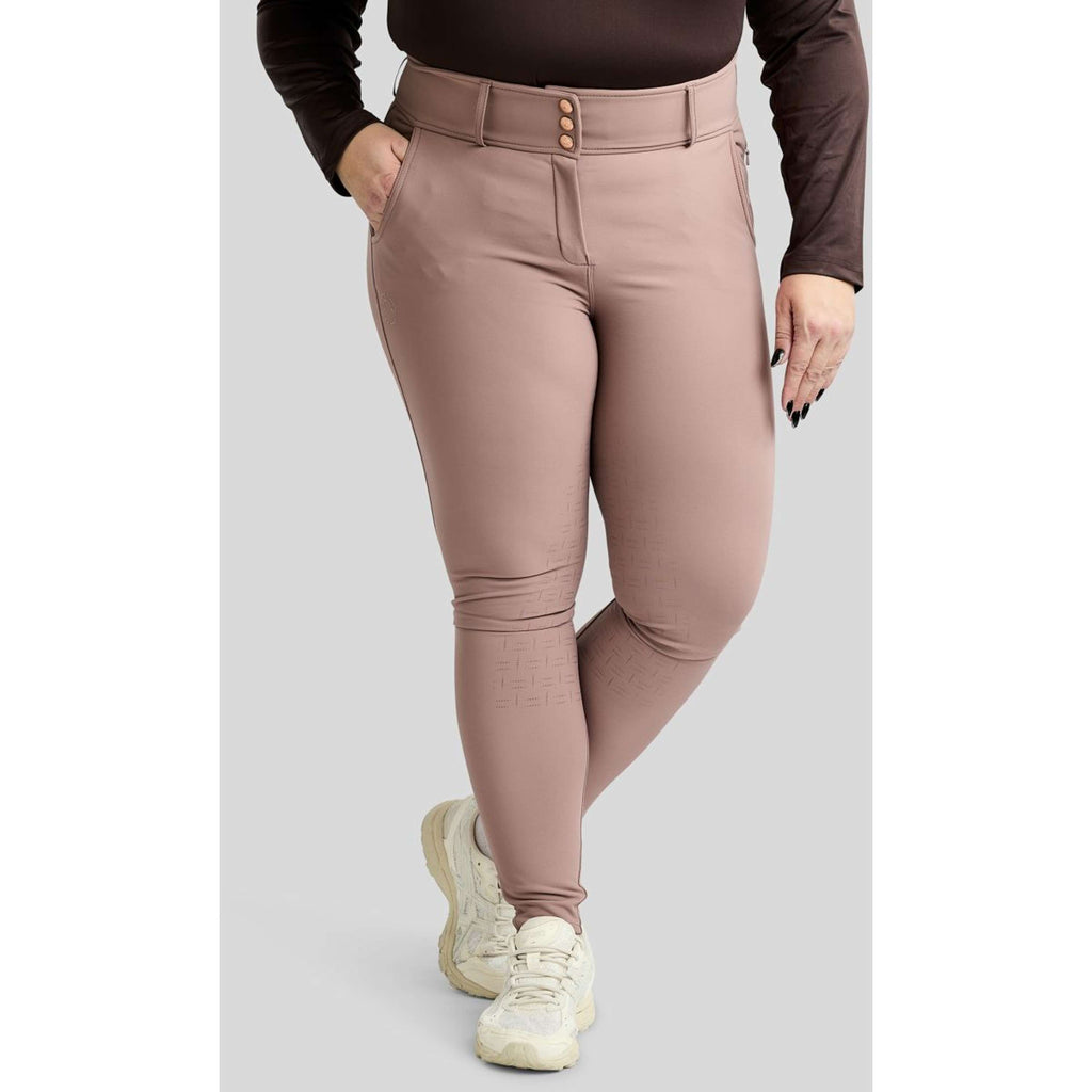 Montar Pantalon d'Équitation Briella Curve Dusty Rose