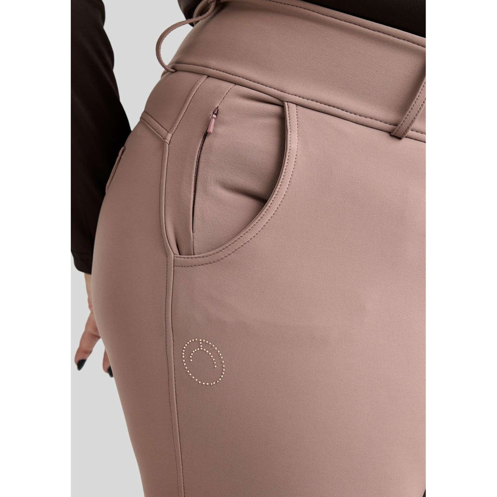 Montar Pantalon d'Équitation Briella Curve Dusty Rose