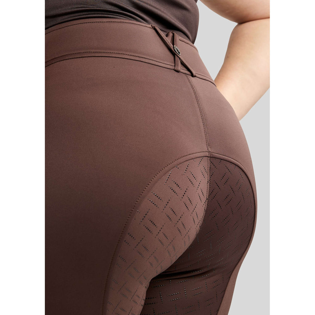 Montar Pantalon d'Équitation MoFlair 360 Performance Curve Marron