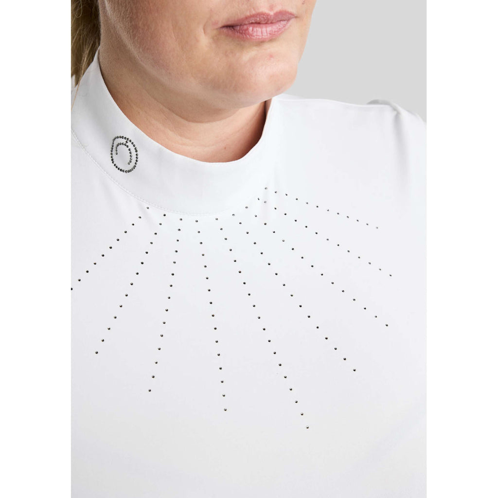 Montar T-shirt de Concours MoFay Curve Blanc