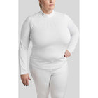 Montar T-shirt de Concours MoFay Curve Longues Manches Blanc