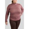 Montar Shirt MoFlair Curve Longues Manches Dusty Rose