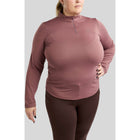 Montar Shirt MoFlair Curve Longues Manches Dusty Rose