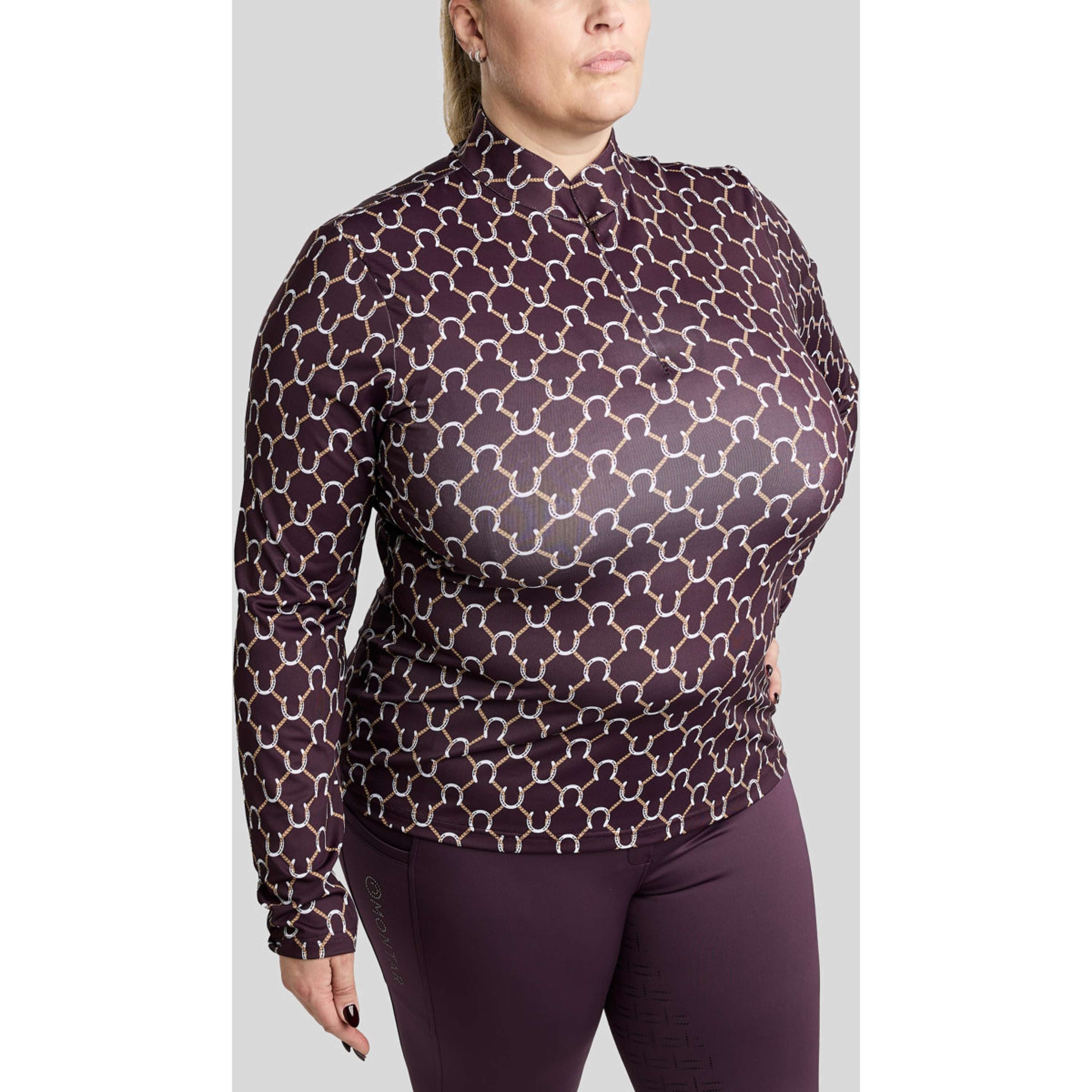 Montar Shirt MoFreya AO Printed Curve Longues Manches Fig