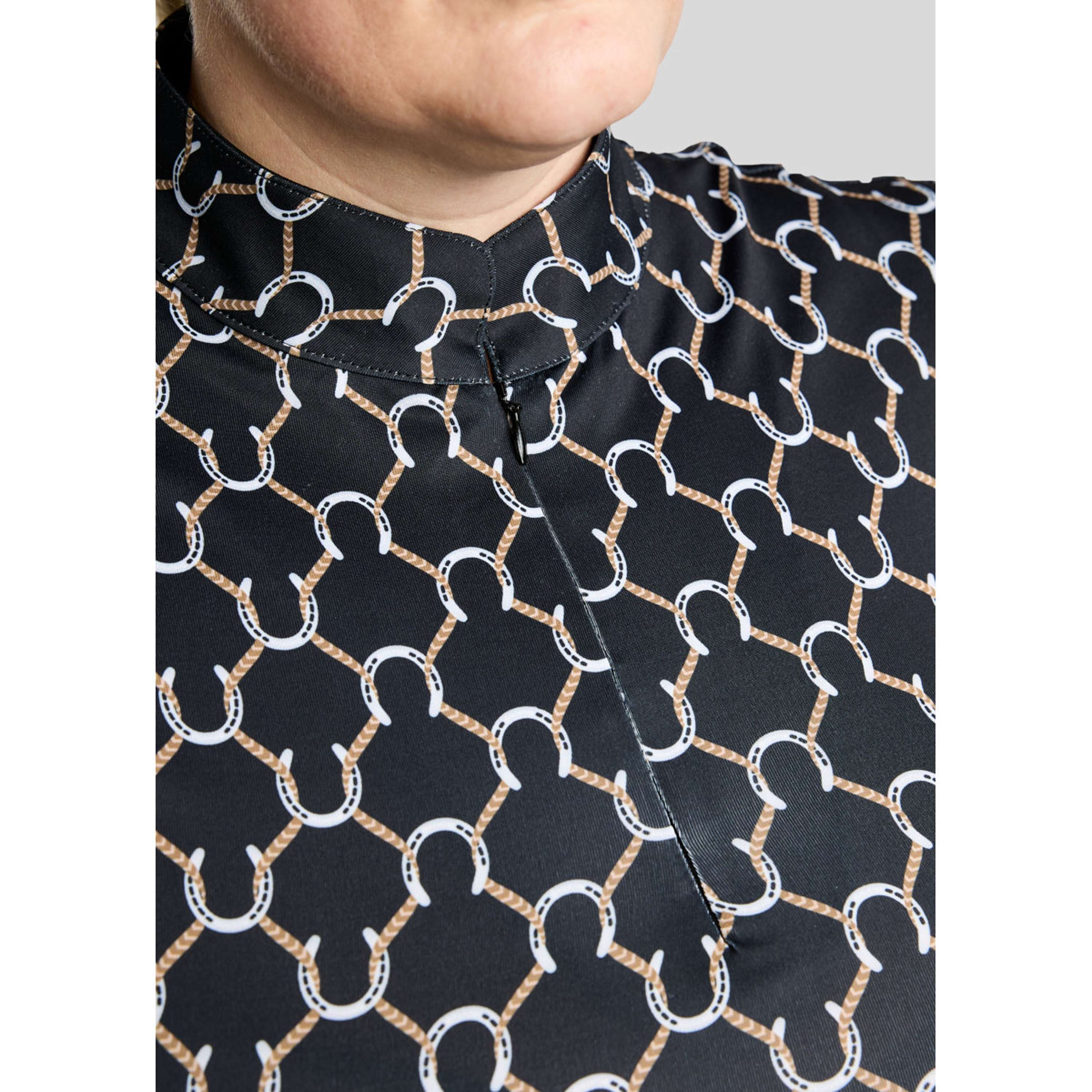 Montar Shirt MoFreya AO Printed Curve Longues Manches Noir