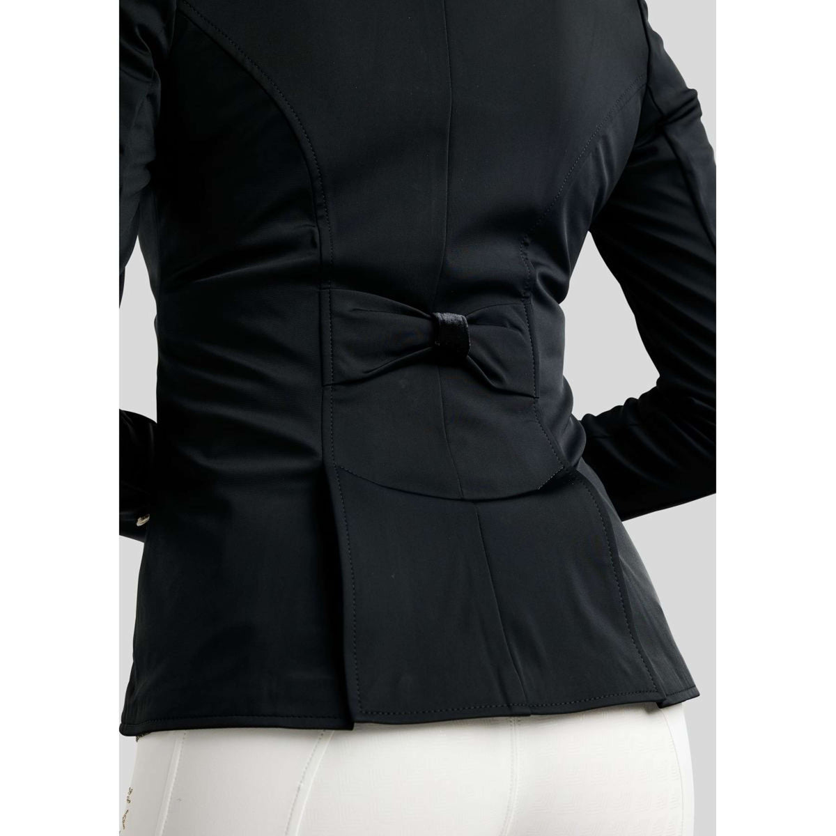 Montar Veste de Concours MoValerie Short Velvet Details Golden Quartz Crystals Noir