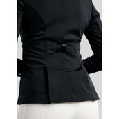 Montar Veste de Concours MoValerie Short Velvet Details Golden Quartz Crystals Noir
