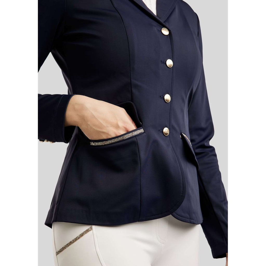 Montar Veste de Concours MoLila Champagne Crystals Marin