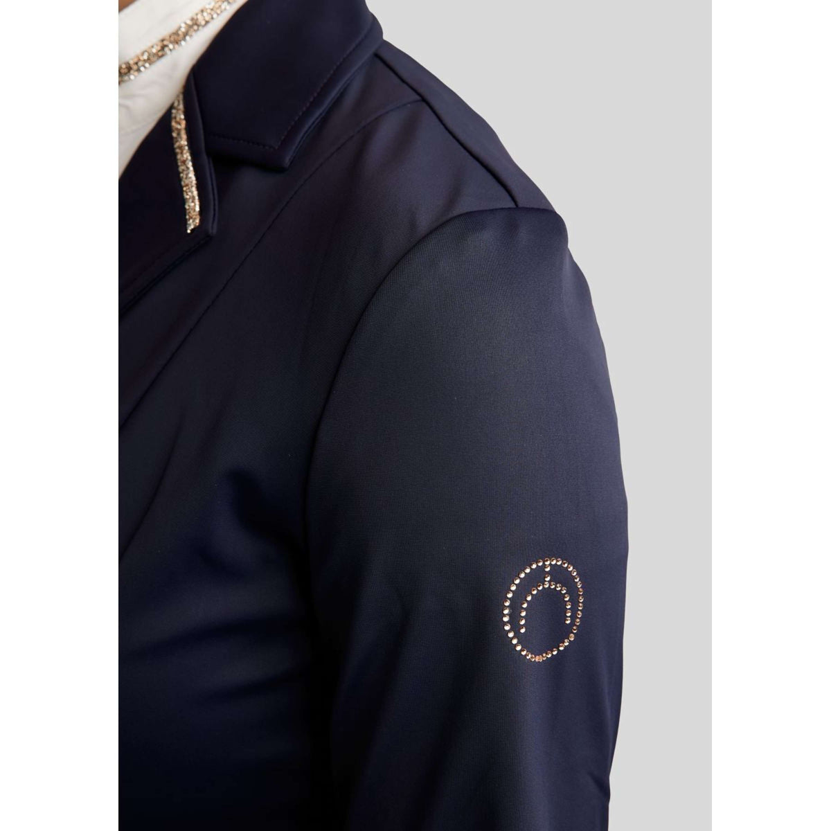 Montar Veste de Concours MoLila Champagne Crystals Marin