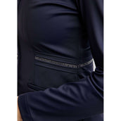 Montar Veste de Concours MoPearl Pintucks Gun Metal Crystals Marin