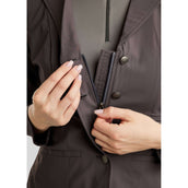 Montar Veste de Concours MoPearl Pintucks Gun Metal Crystals Slate Grey