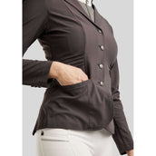 Montar Veste de Concours MoPearl Pintucks Gun Metal Crystals Slate Grey