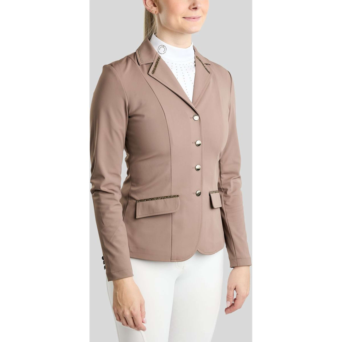 Montar Veste de Concours MoEve Golden Quartz Crystals Nougat Brown