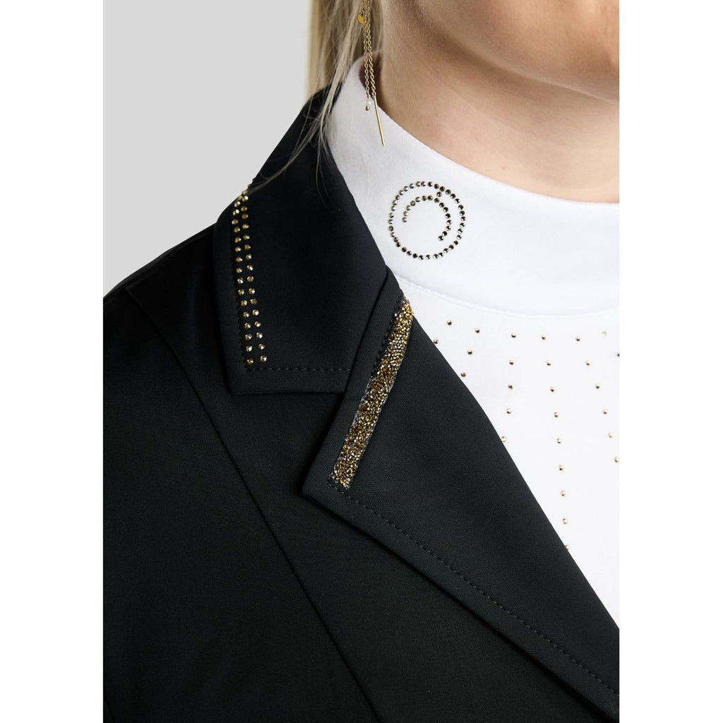 Montar Veste de Concours MoEve Golden Quartz Crystals Noir