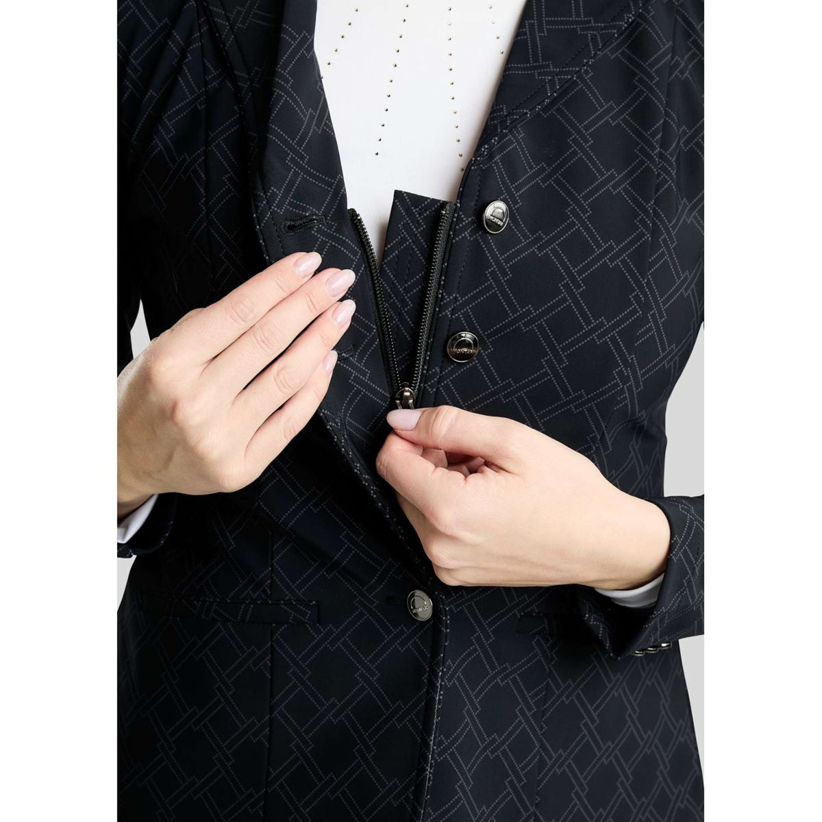 Montar Blouson MoLeia Lumber Checked Noir