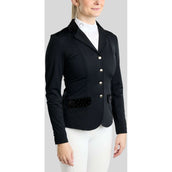 Montar Veste de Concours MoValerie Velvet Details Golden Quartz Crystals Noir