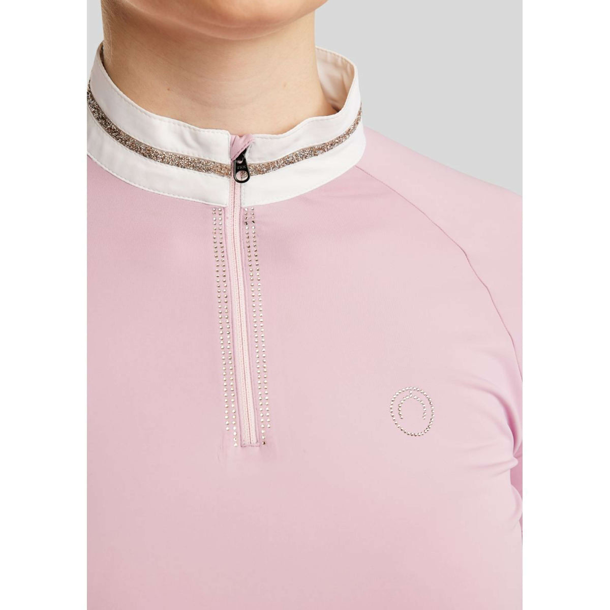 Montar T-shirt de Concours MoLila Champagne Crystals Candy Pink