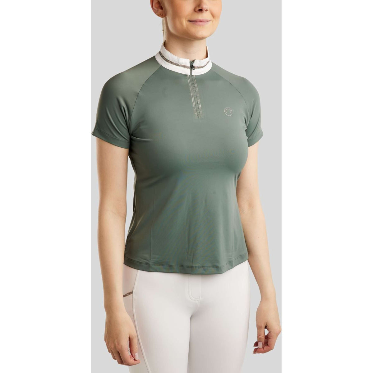 Montar T-shirt de Concours MoLila Champagne Crystals Jade