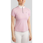 Montar T-shirt de Concours MoPearl Pintucks Gun Metal Crystals Candy Pink