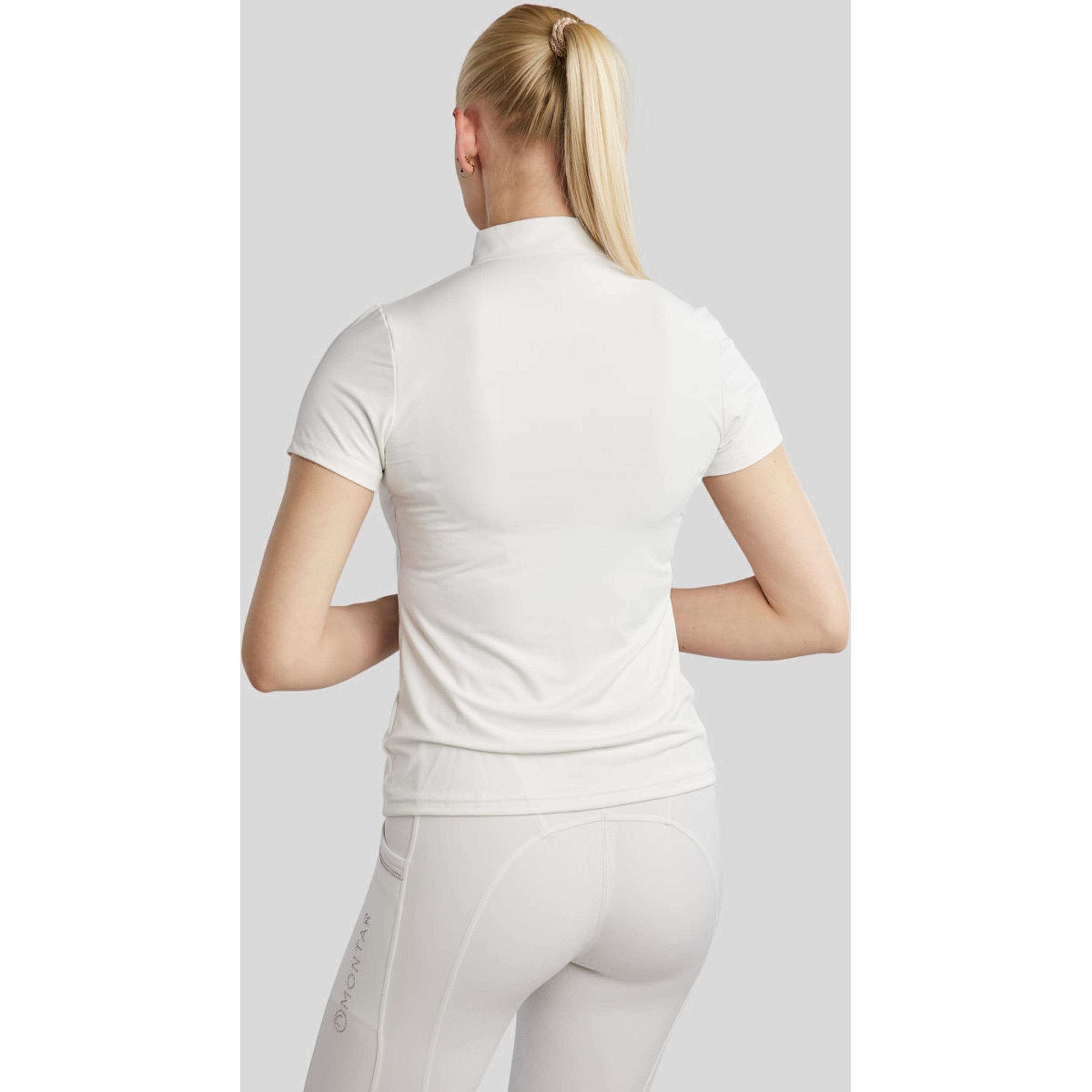 Montar T-shirt de Concours MoViolleta Blanc