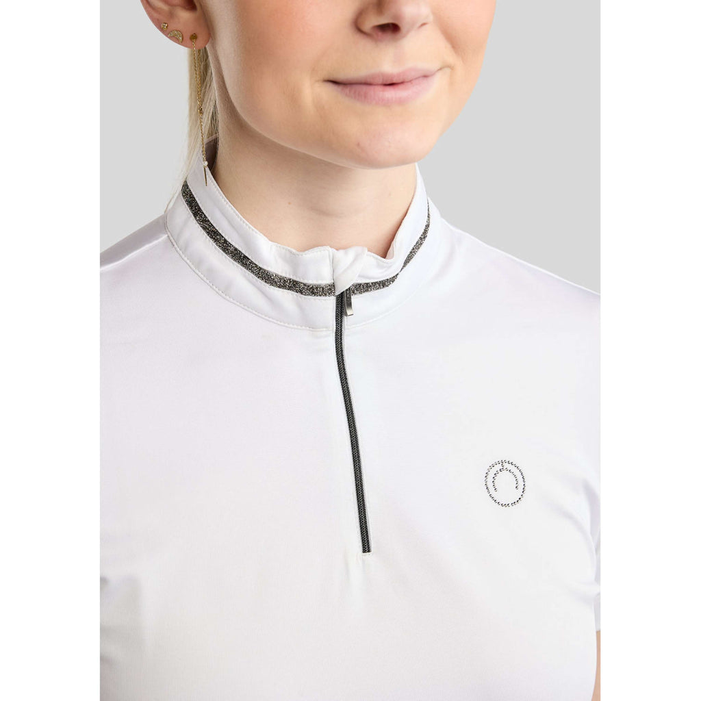 Montar T-shirt de Concours MoMaisy Crystal Blanc
