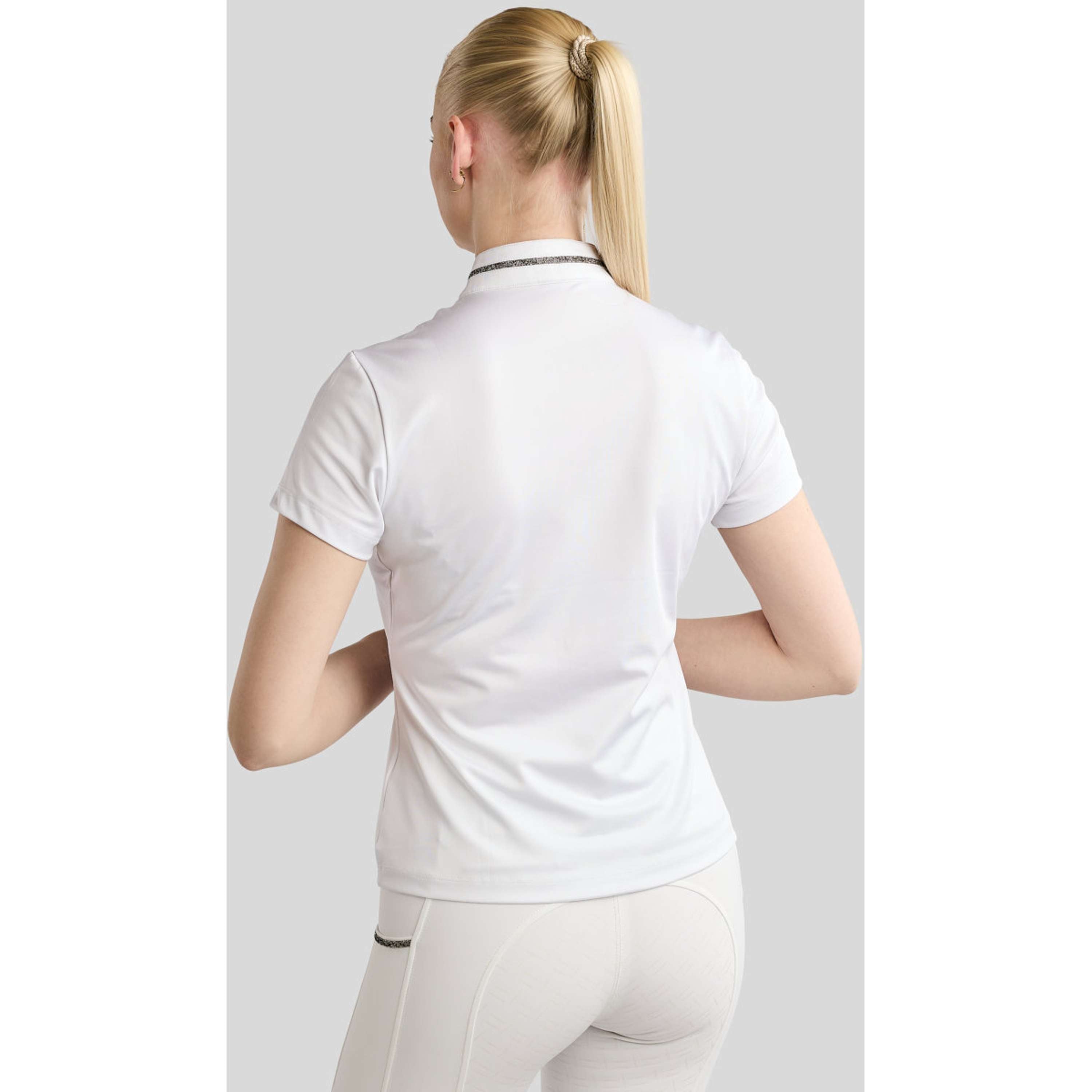 Montar T-shirt de Concours MoMaisy Crystal Blanc