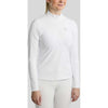 Montar T-shirt de Concours MoFair Longues Manches Blanc
