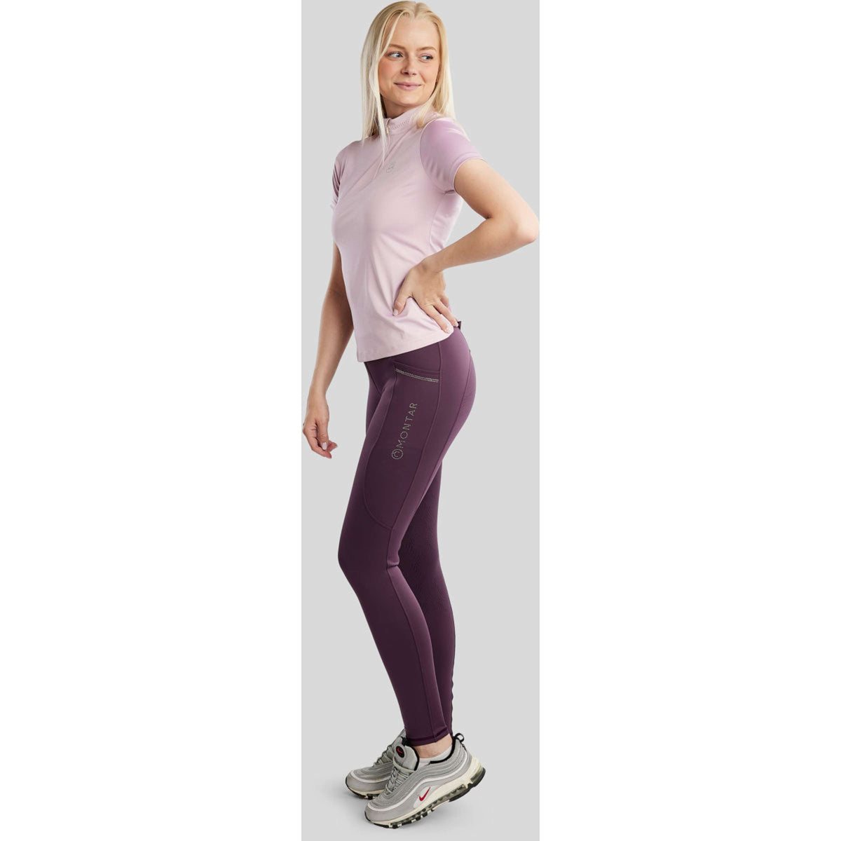 Montar T-shirt Randonnée MoBlair Cheeky Pink