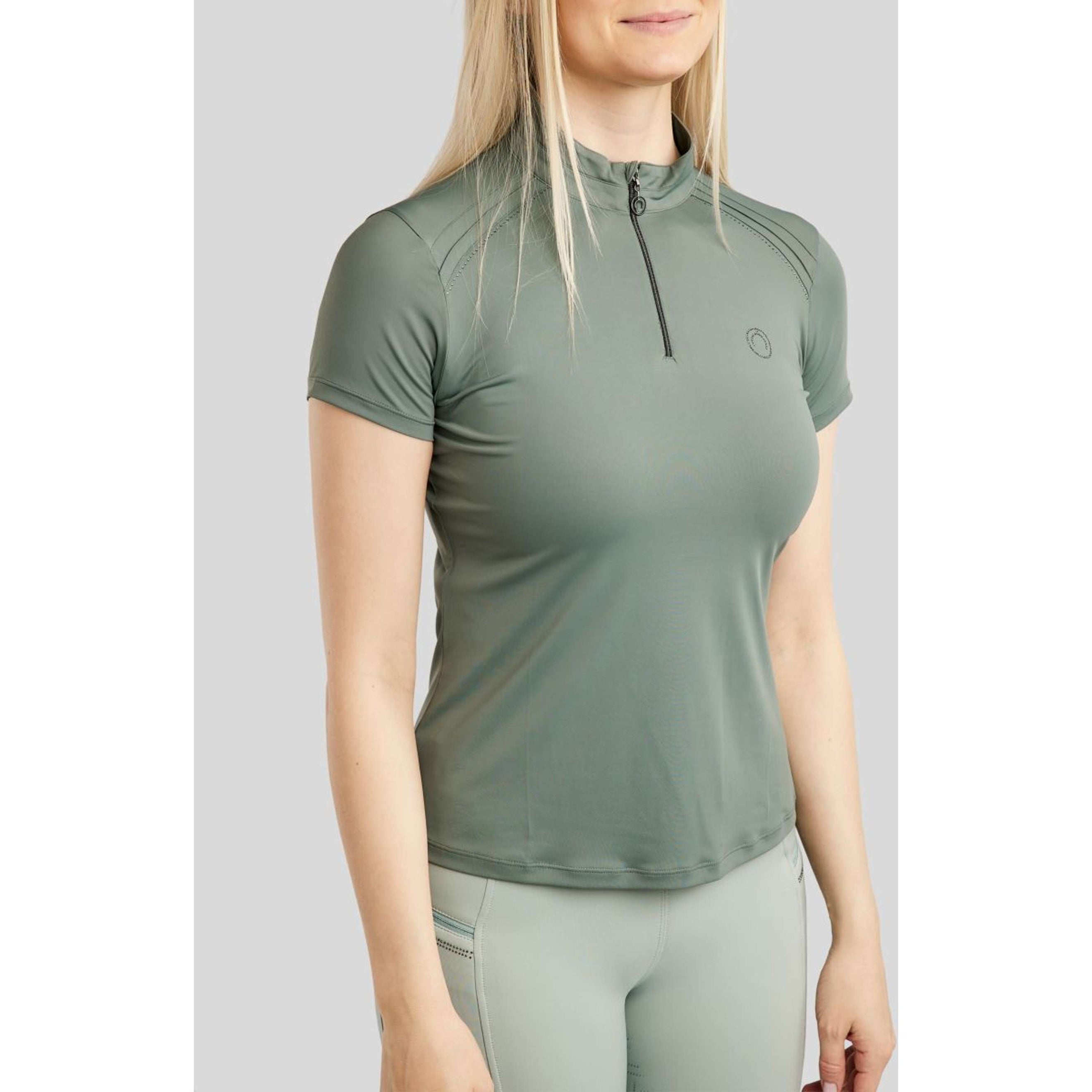 Montar Polo MoPearl Pintuck Jade