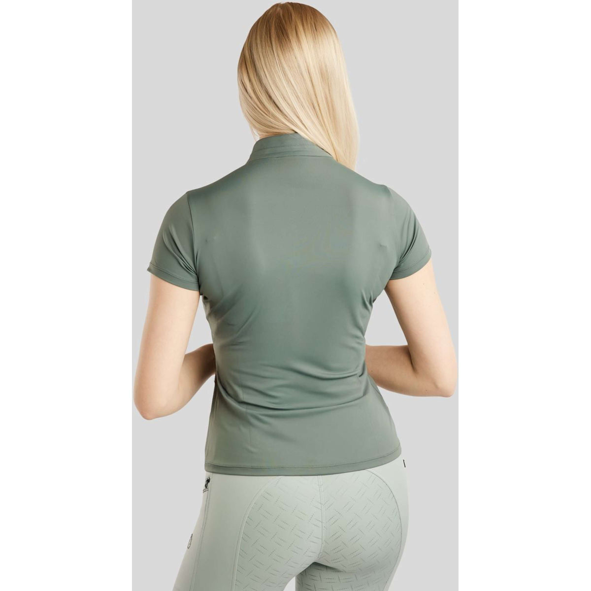 Montar Polo MoPearl Pintuck Jade