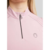 Montar Chemise MoPearl Pintuck Sans Manche Candy Pink