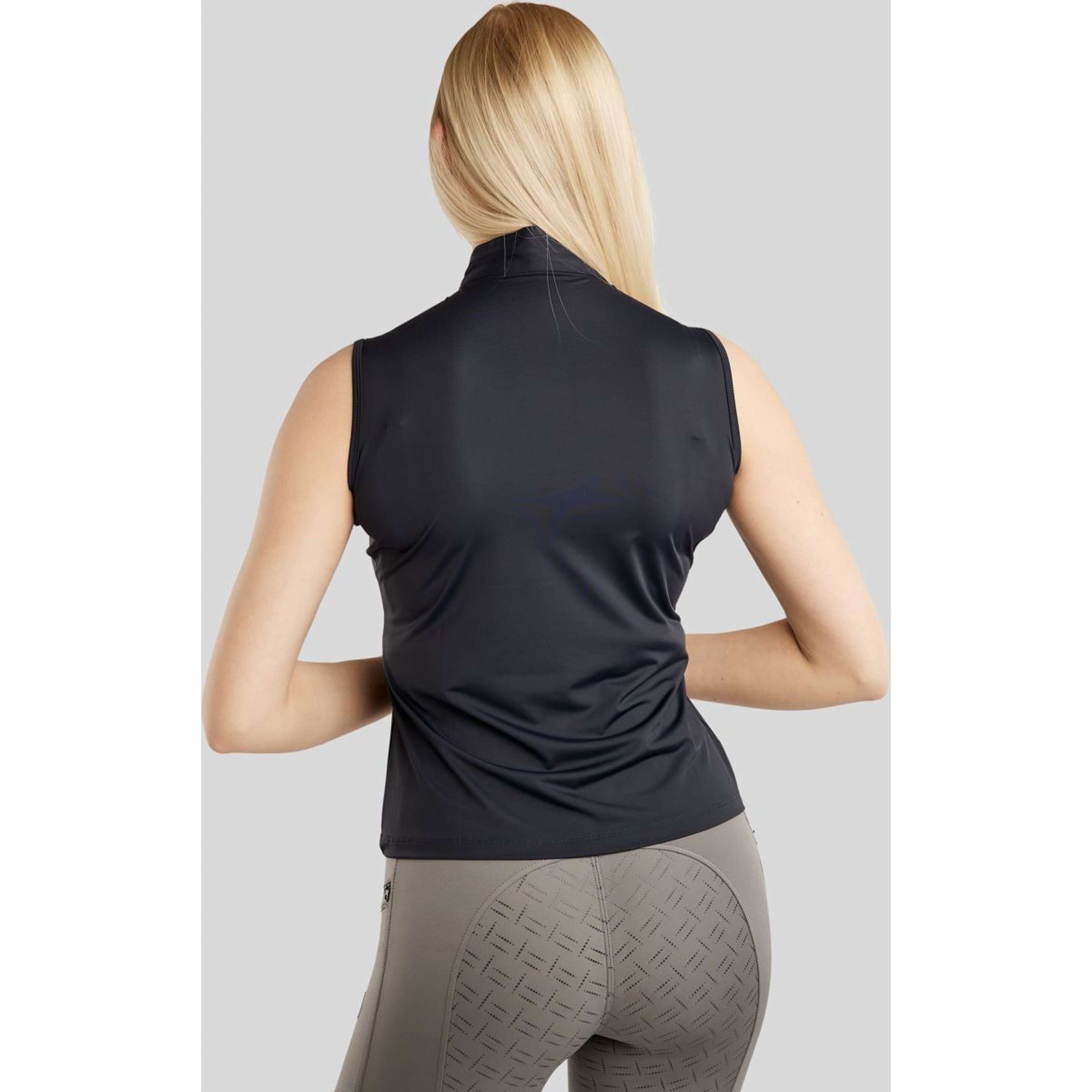 Montar Chemise MoPearl Pintuck Sans Manche Marin Montar Chemise MoPearl Pintuck Sans Manche Marin