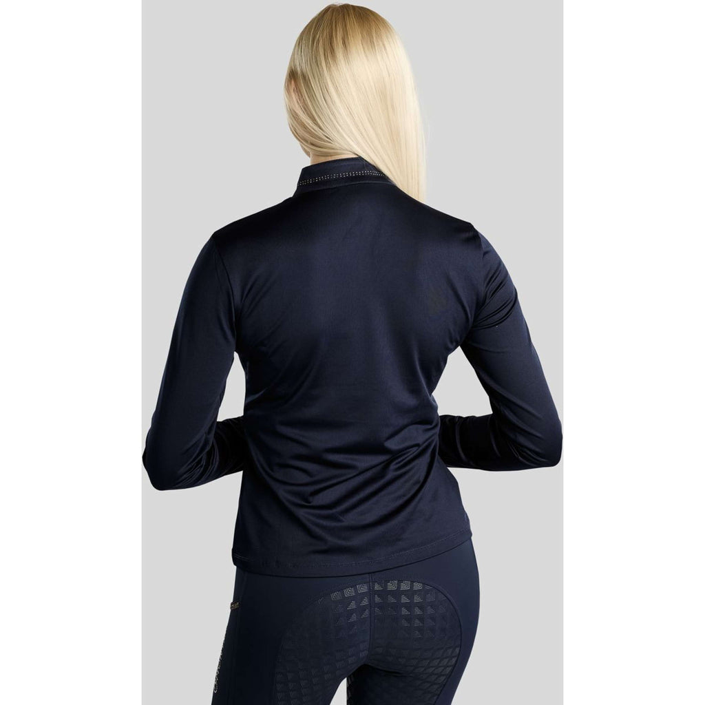 Montar Chemise MoEverline Golden Quartz Crystals Longues Manches Marine