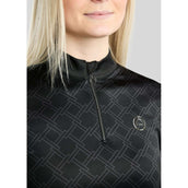 Montar Chemise MoLeia Lumber Check All Over Printed Longues Manches Noir