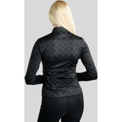 Montar Chemise MoLeia Lumber Check All Over Printed Longues Manches Noir