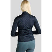 Montar Chemise MoLeia Lumber Check All Over Printed Longues Manches Marine