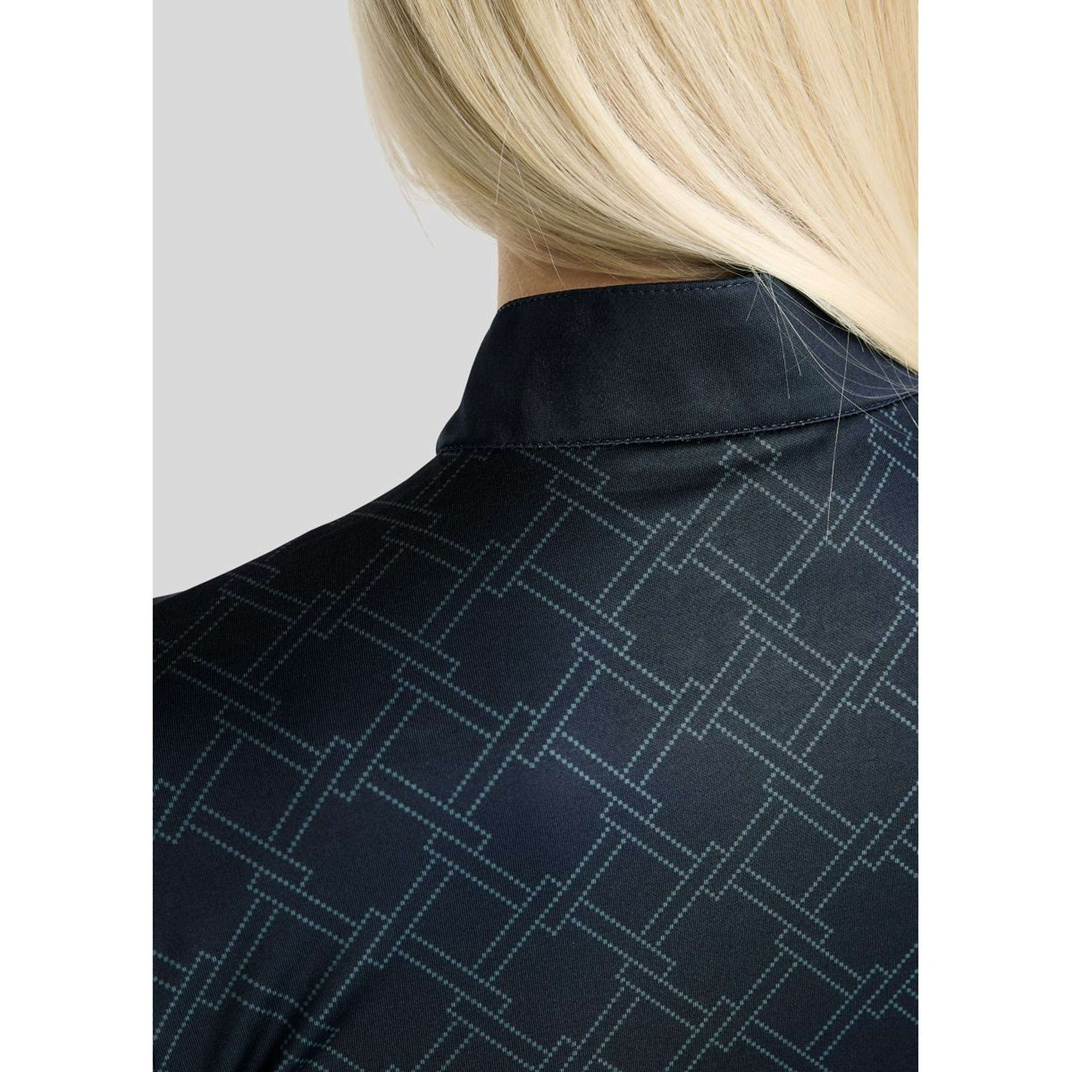Montar Chemise MoLeia Lumber Check All Over Printed Longues Manches Marine